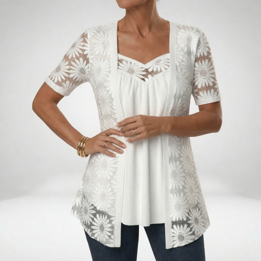 Sophia | Timeless Lace Blouse