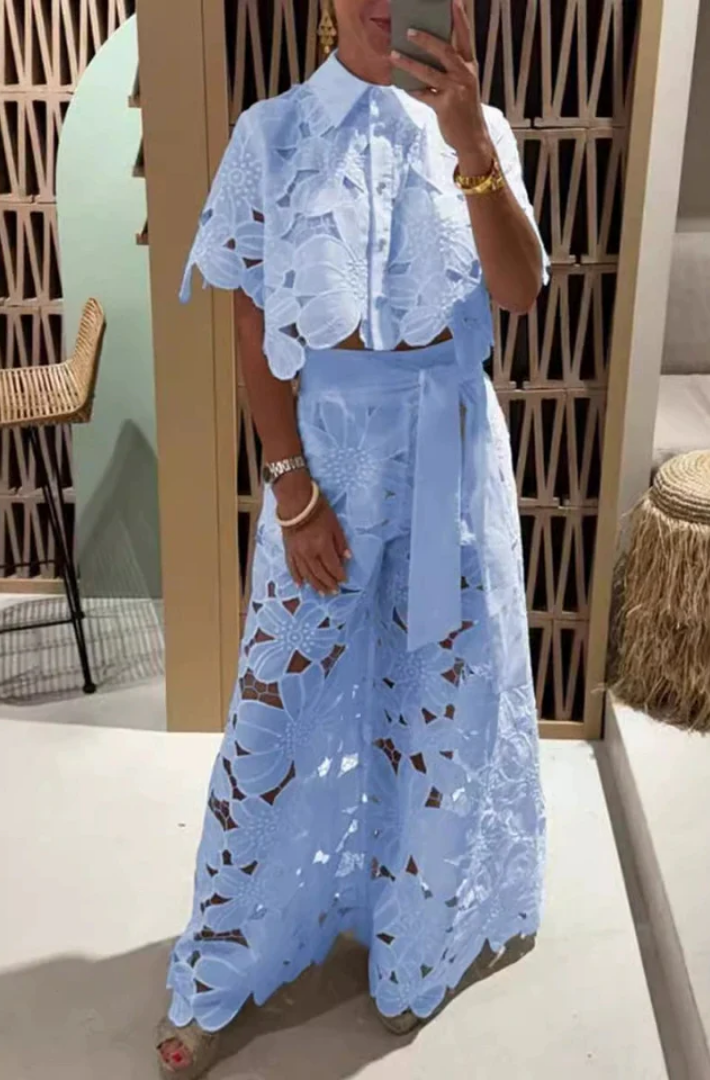 Kristin™ | Elegant Breathable Summer Lace Set