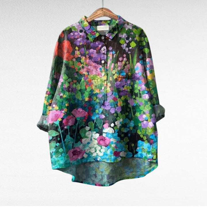 Thérèse | Elegant summer blouse