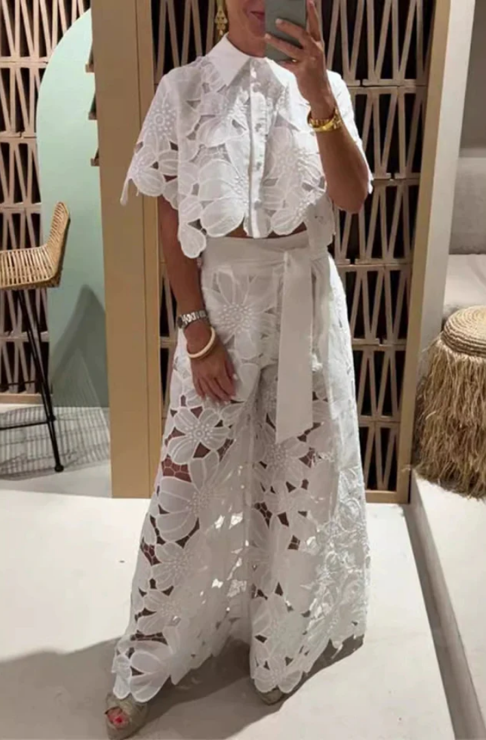 Kristin™ | Elegant Breathable Summer Lace Set