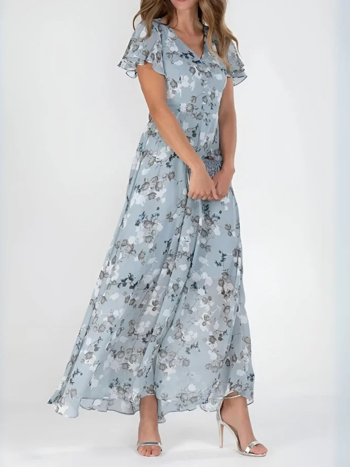 Felicia™ | Casual Floral Flowy Maxi Dress