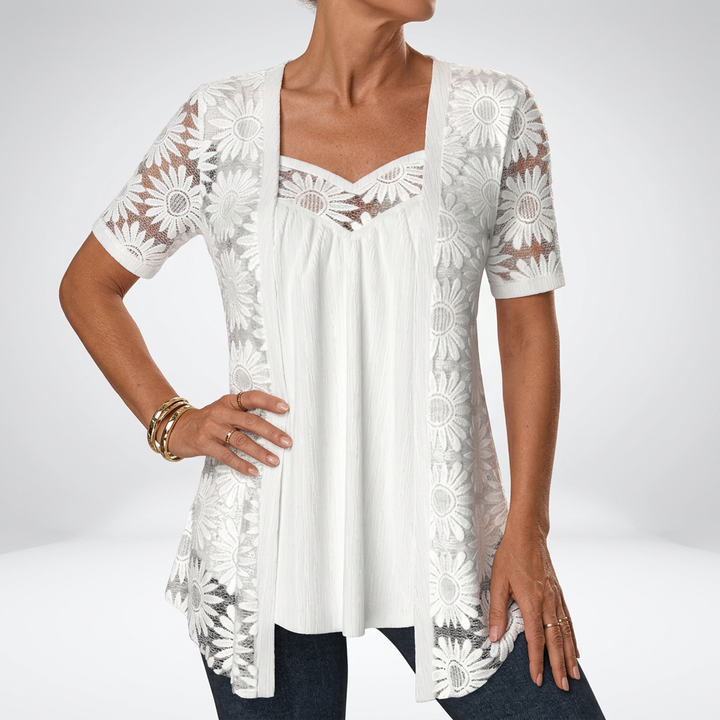 Sophia | Timeless Lace Blouse