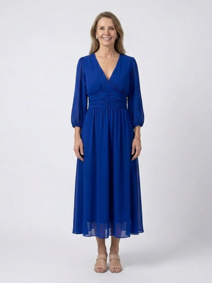 Chloe™ | Lightweight Silky Chiffon Dress
