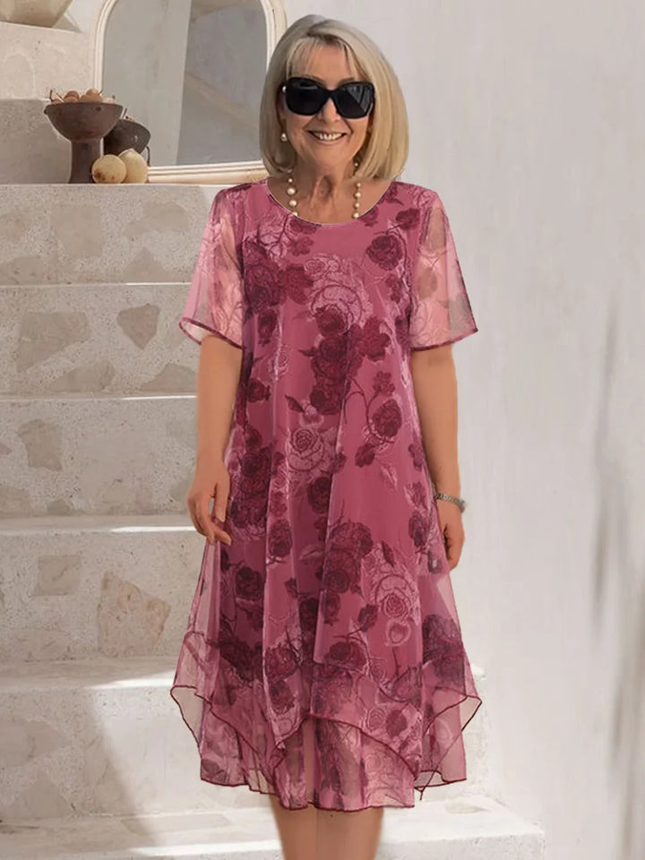 Eleanor | Elegant Comfort Pleated Dress