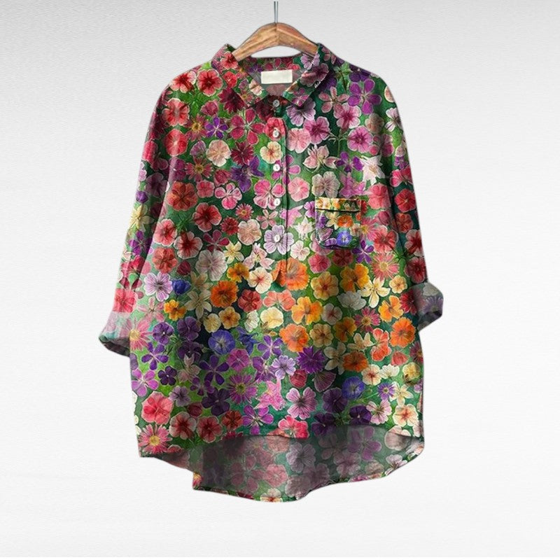 Thérèse | Elegant summer blouse