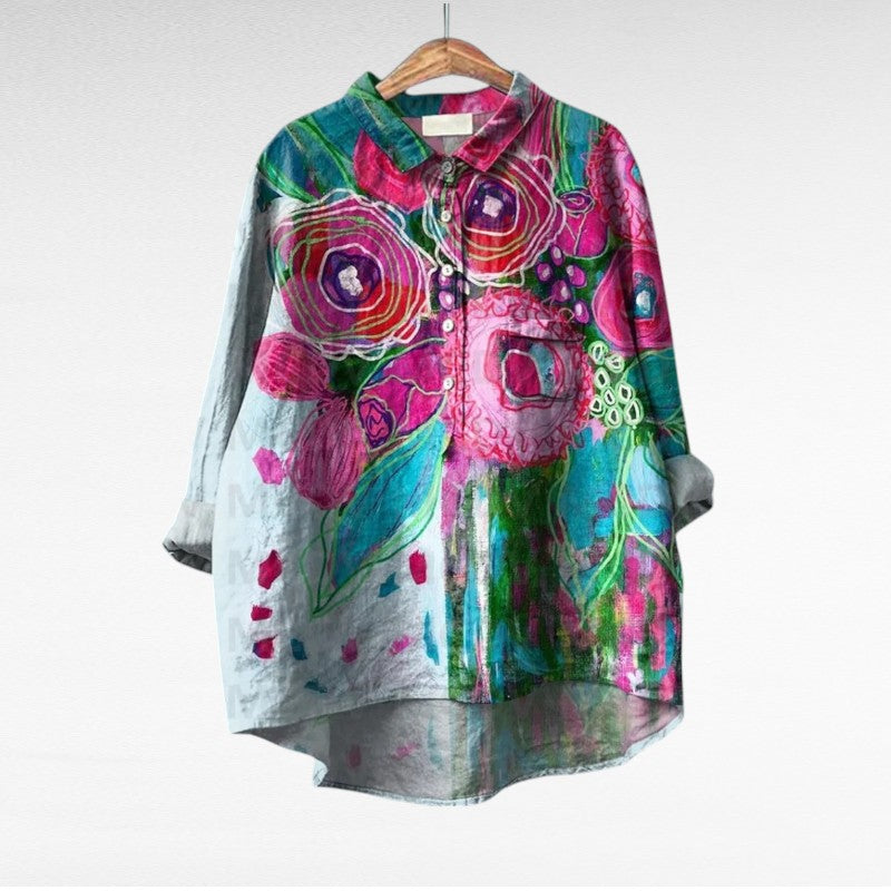 Thérèse | Elegant summer blouse