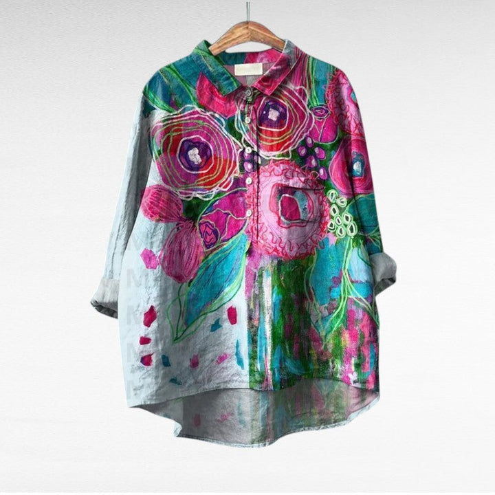 Thérèse | Elegant summer blouse