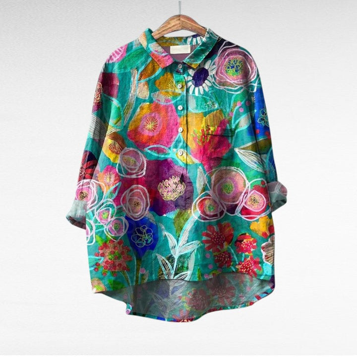 Thérèse | Elegant summer blouse