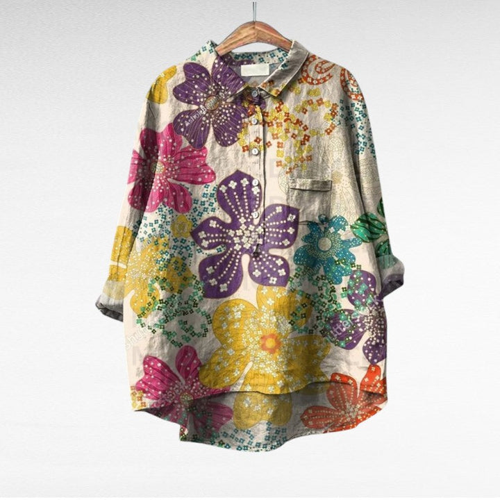 Thérèse | Elegant summer blouse