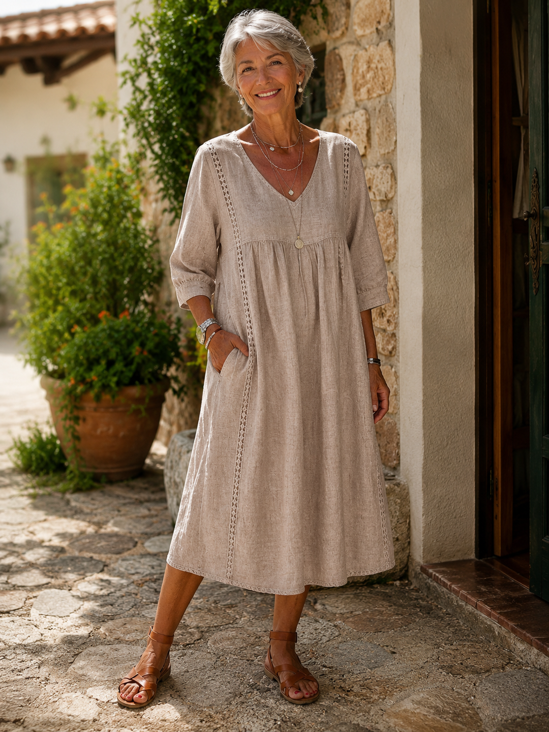Charlotte | Elegant Comfort Dress