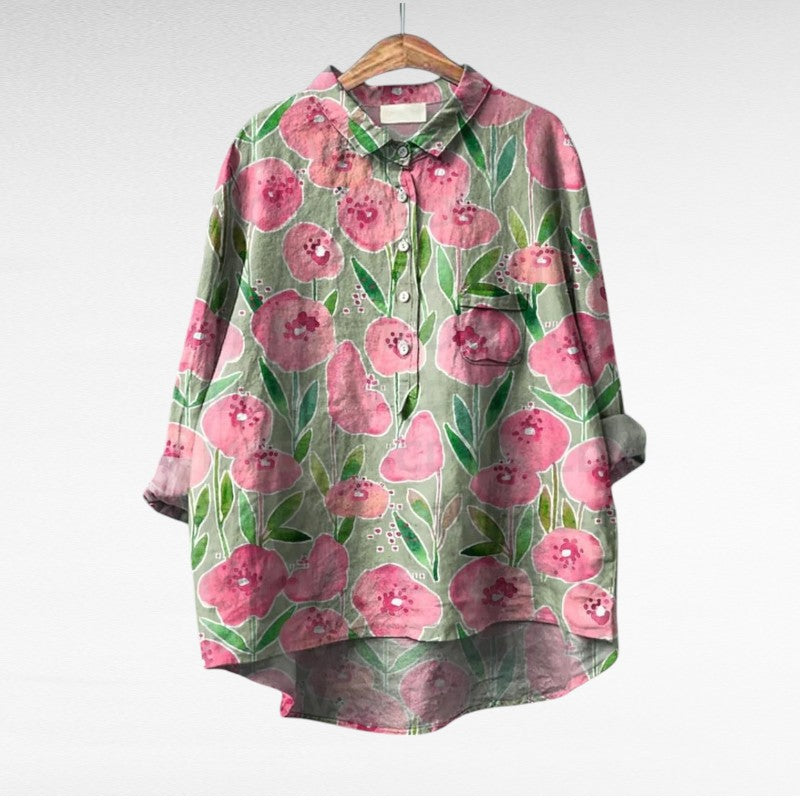 Thérèse | Elegant summer blouse