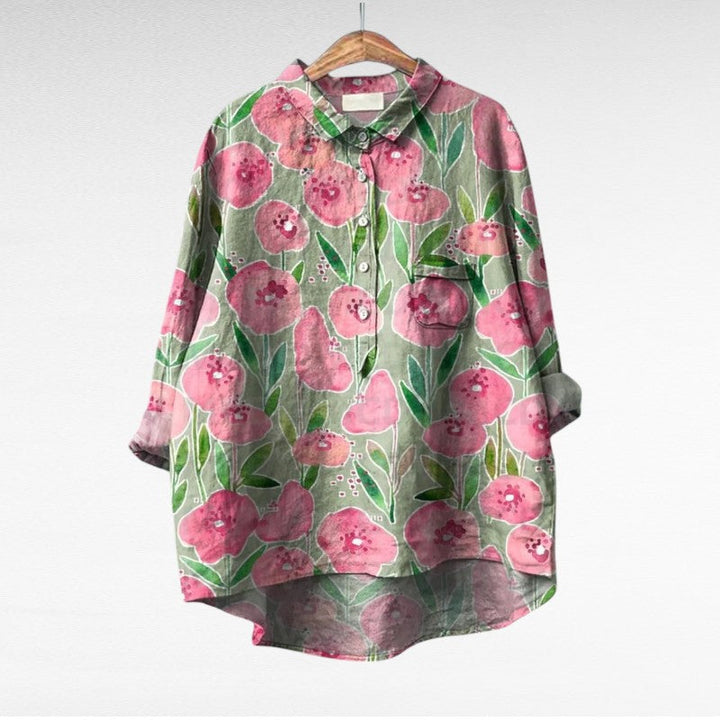 Thérèse | Elegant summer blouse