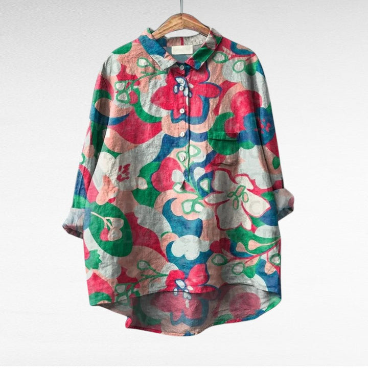 Thérèse | Elegant summer blouse