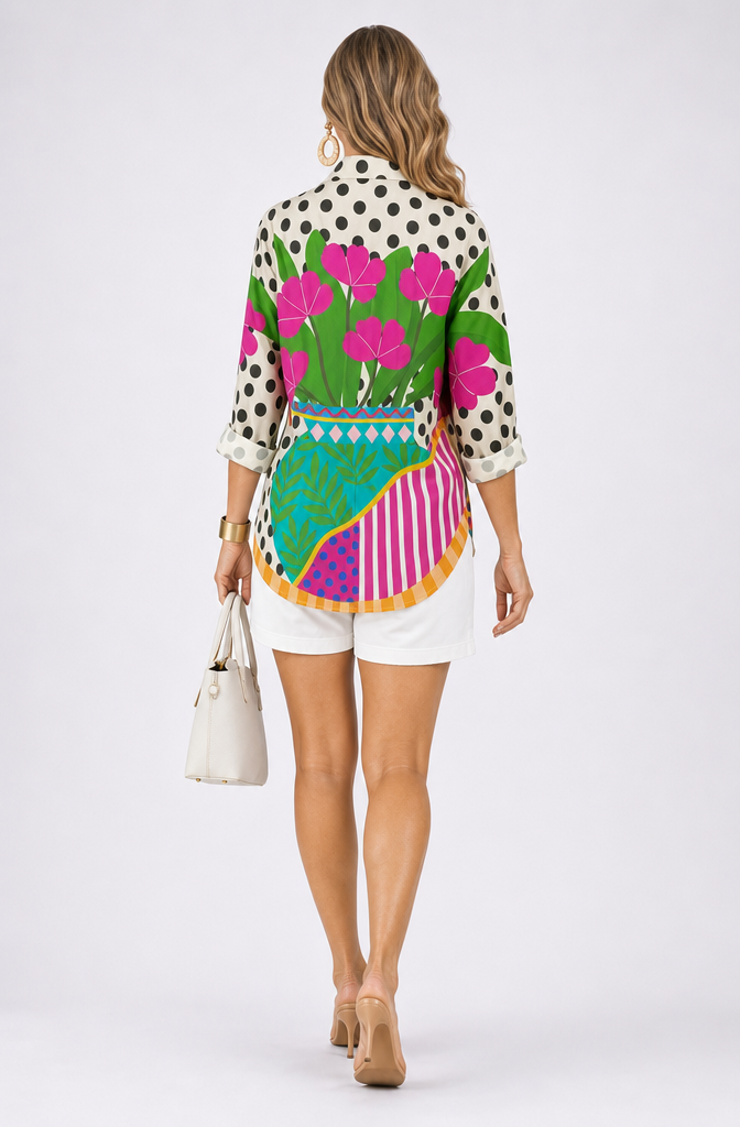 Isvelyn™ | Blooming Vase Blouse