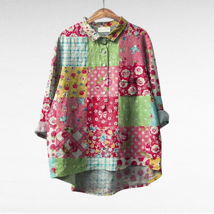 Thérèse | Elegant summer blouse
