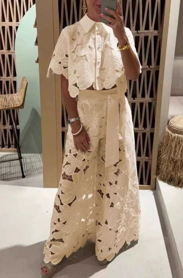 Kristin™ | Elegant Breathable Summer Lace Set