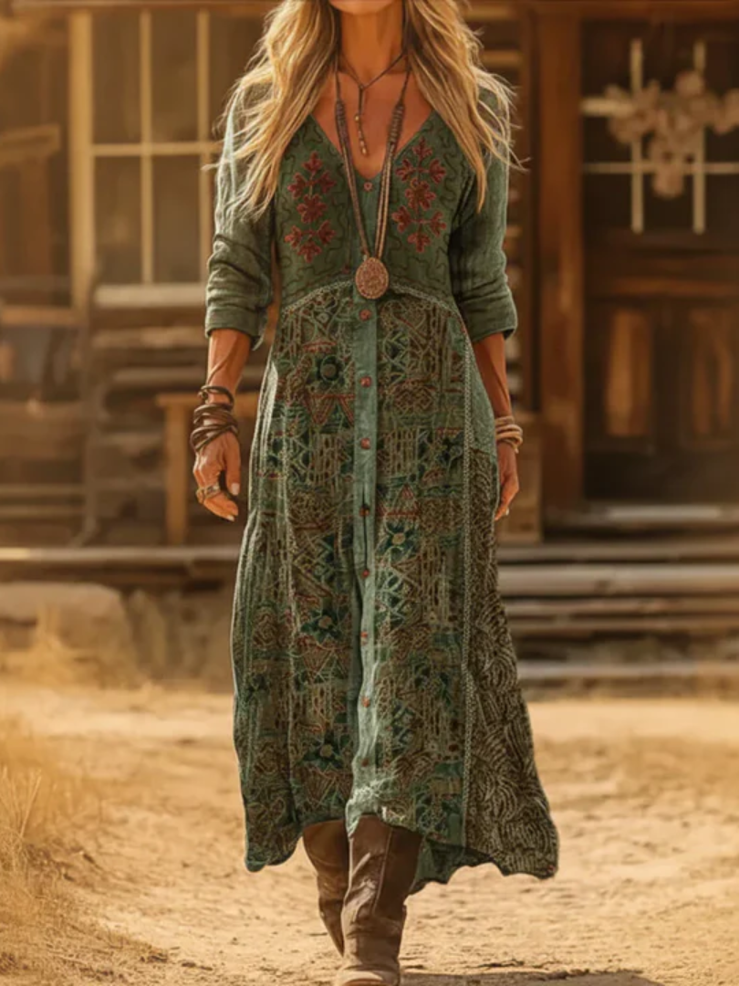 Olive™ | Boho chic style everyday wear dress