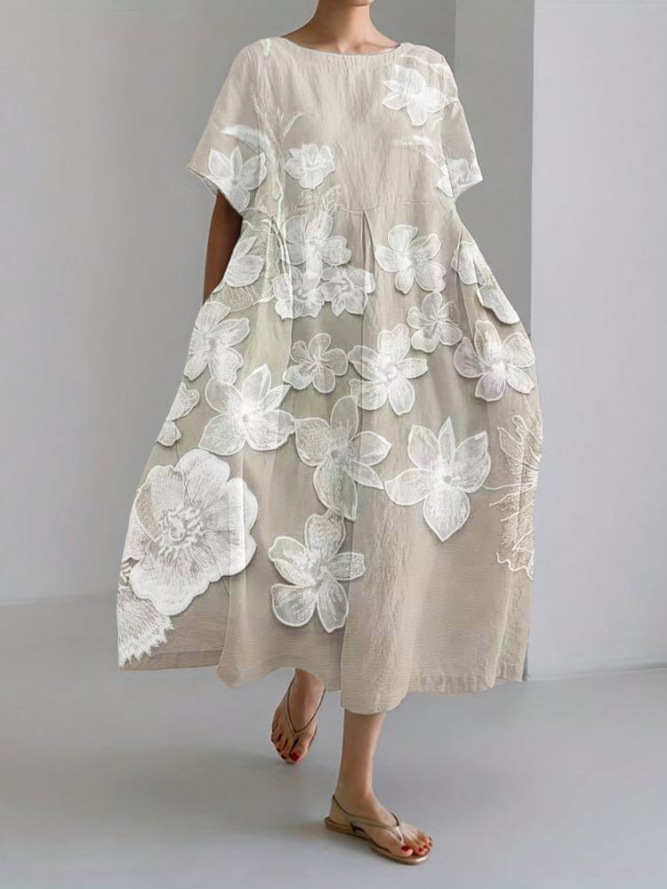 Oaklyn™ | Elegant Floral Print Dress