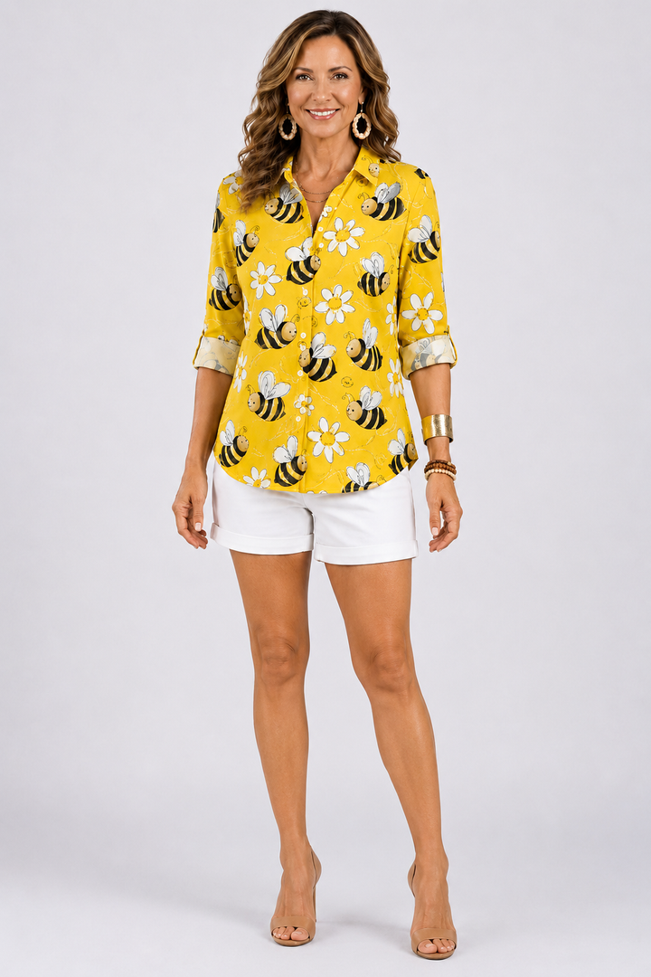 Delyssa™ | Bee Blossom Blouse