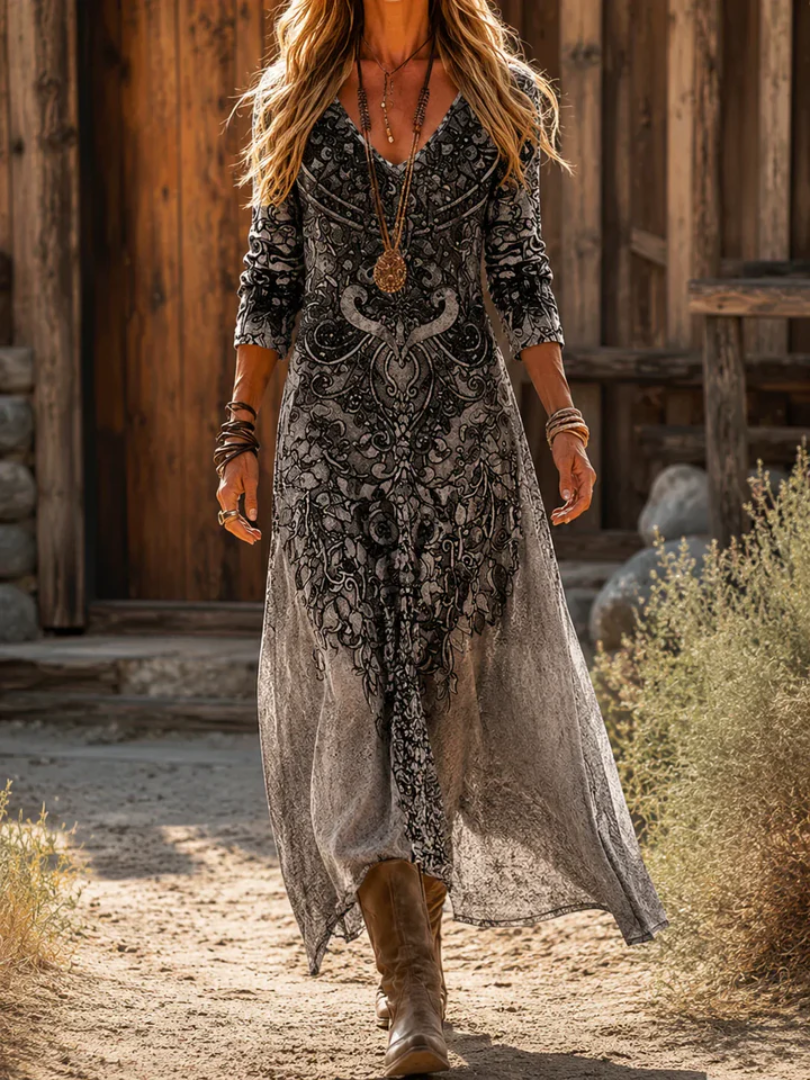 Olive™ | Boho chic style everyday wear dress