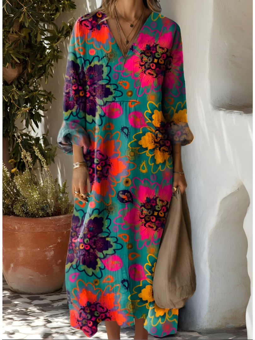 Anabel™ | Effortless Chic Relaxed Maxi Dress