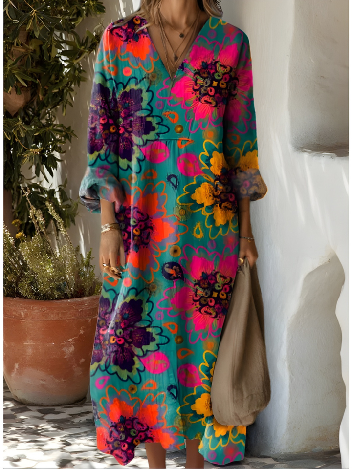 Anabel™ | Effortless Chic Relaxed Maxi Dress