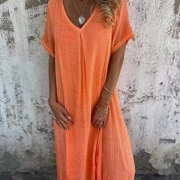Quinn | Relaxed V-Neck Dress