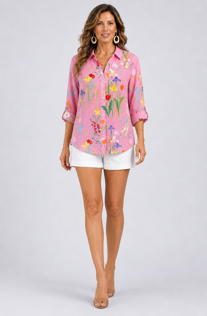 Hysara™ | Spring Garden Blouse