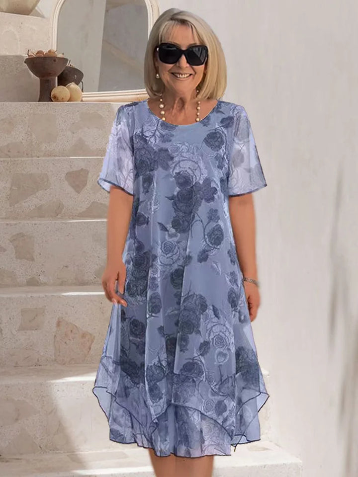 Eleanor | Elegant Comfort Pleated Dress