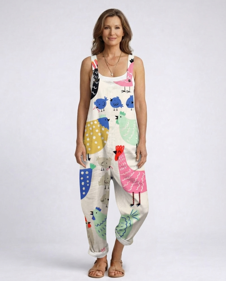 Myressa™ | Comfortable printed Jmpsuit