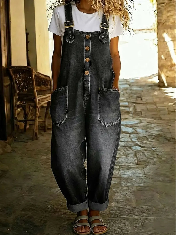 Norvoria™ | Casual Denim Jumpsuit